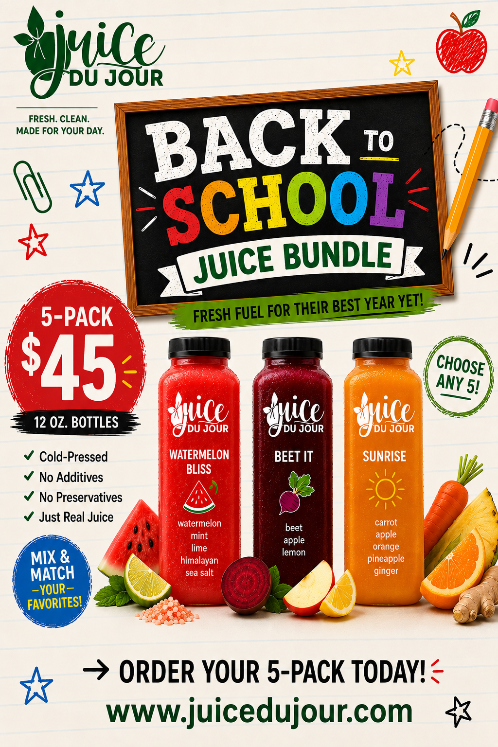 BACK TO SCHOOL BUNDLE