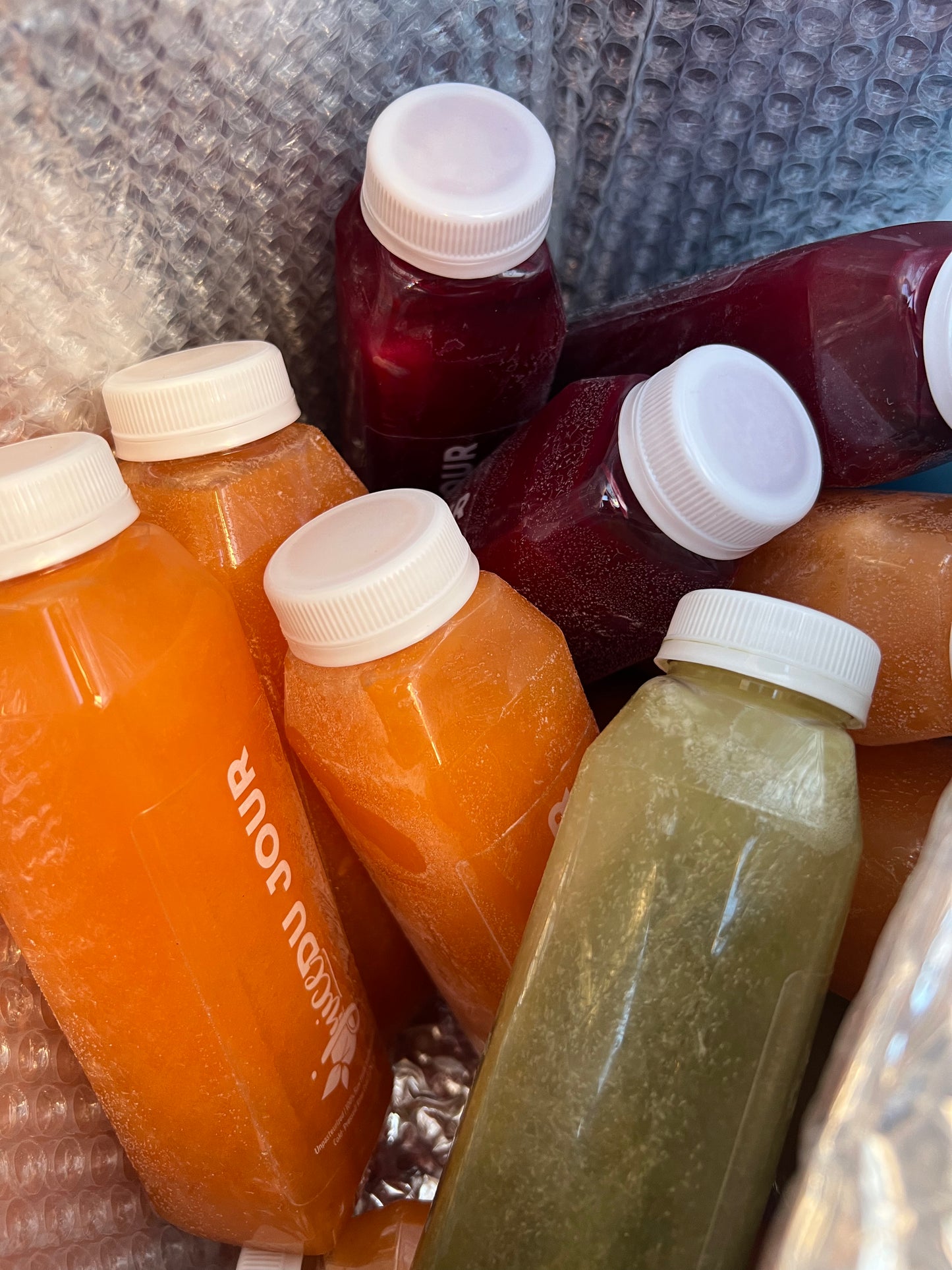 FRESH FROZEN Juice Packs